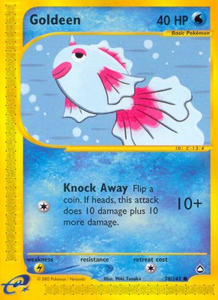 [PKM] Goldeen (78/147) [Aquapolis]