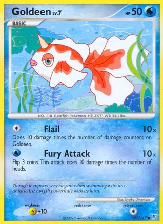 [PKM] Goldeen (107/147) [Platinum: Supreme Victors]