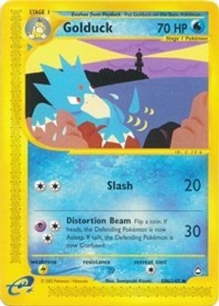 [PKM] Golduck (50b/147) [Aquapolis]