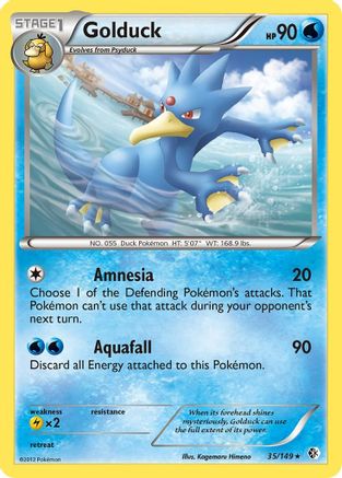 [PKM] Golduck (35/149) [Black & White: Boundaries Crossed]