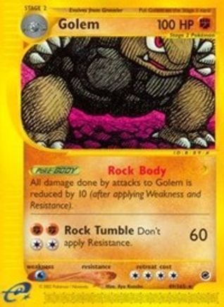 [PKM-R] Golem (49/165) [Expedition: Base Set]