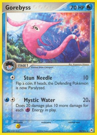 [PKM] Gorebyss (18/101) [EX: Hidden Legends]