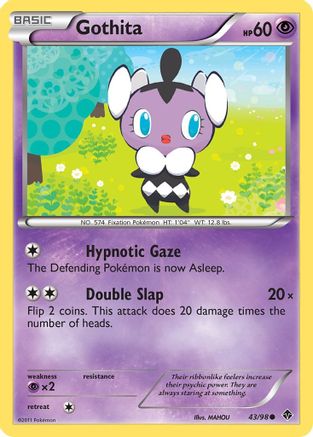 [PKM-C] Gothita (43/98) [Black & White: Emerging Powers]