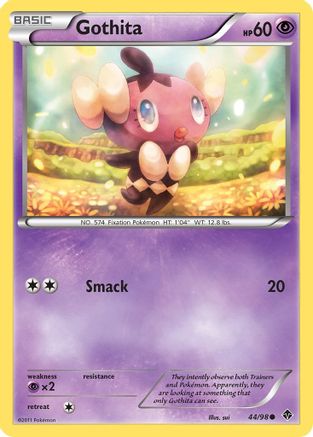 [PKM-C] Gothita (44/98) [Black & White: Emerging Powers]