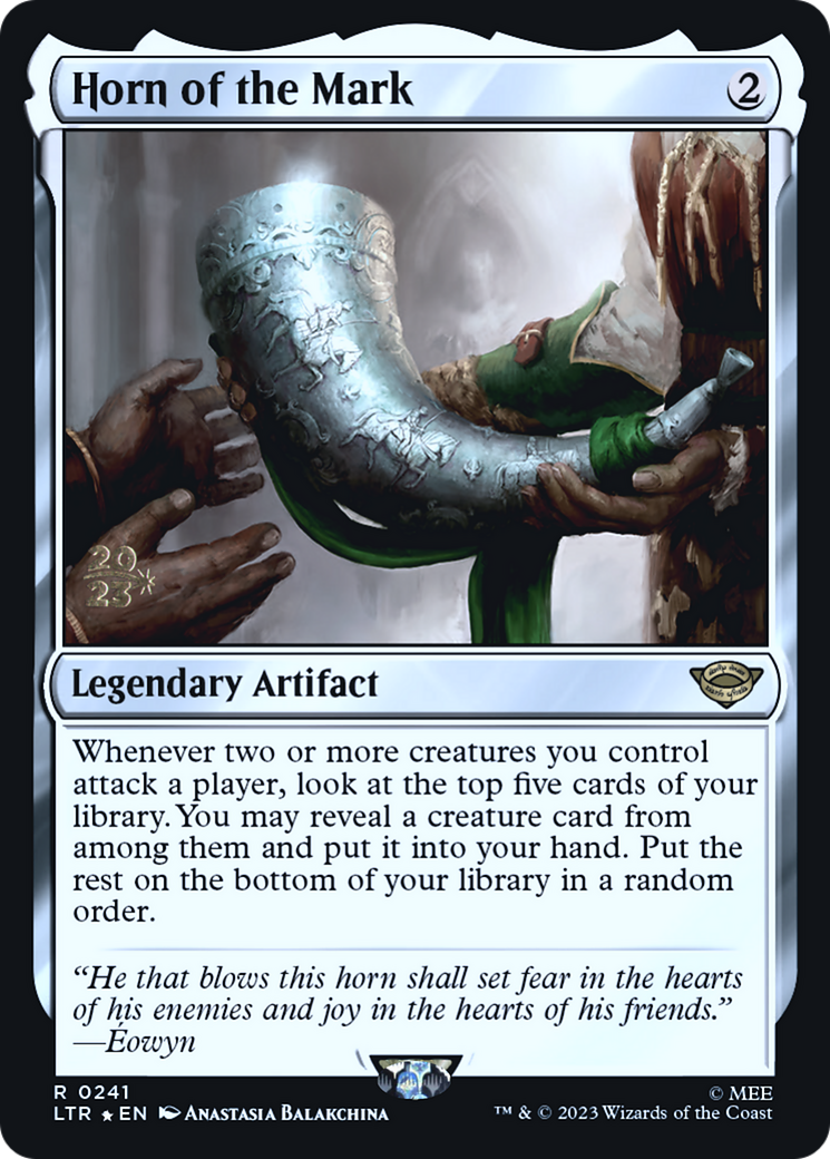 {R} Horn of the Mark [The Lord of the Rings: Tales of Middle-Earth Prerelease Promos][PR LTR 241]