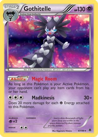 [PKM] Gothitelle (47/98) [Black & White: Emerging Powers]