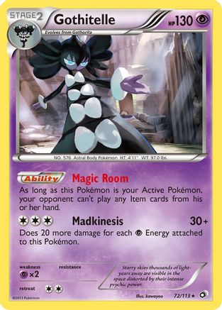 [PKM-R] Gothitelle (72/113) [Black & White: Legendary Treasures]