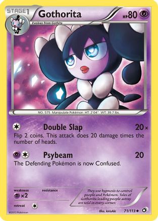 [PKM-C] Gothorita (71/113) [Black & White: Legendary Treasures]