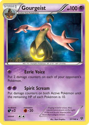 [PKM] Gourgeist (57/146) [XY: Base Set]