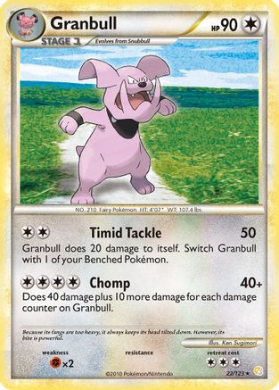 [PKM-R] Granbull (22/123) [HeartGold & SoulSilver: Base Set]