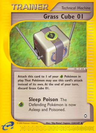 [PKM] Grass Cube 01 (124/147) [Aquapolis]