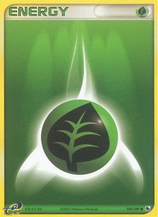 [PKM BE] Grass Energy (104/109) [EX: Ruby & Sapphire]