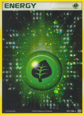 [PKM BE] Grass Energy (101/106) [EX: Emerald]
