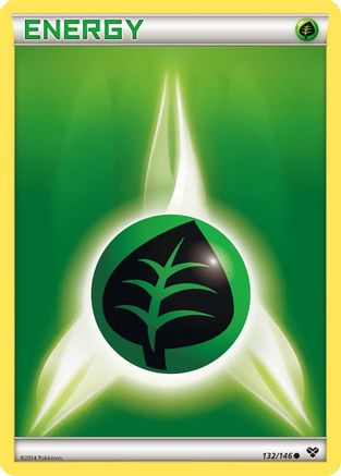 [PKM BE] Grass Energy (132/146) [XY: Base Set]