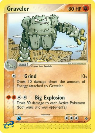 [PKM-C] Graveler (29/97) [EX: Dragon]