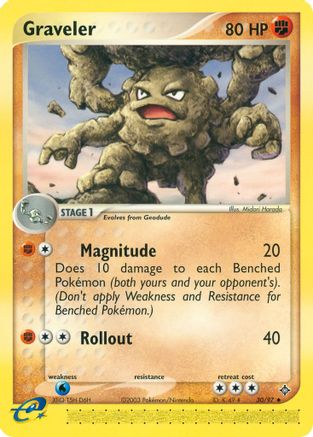 [PKM] Graveler (30/97) [EX: Dragon]