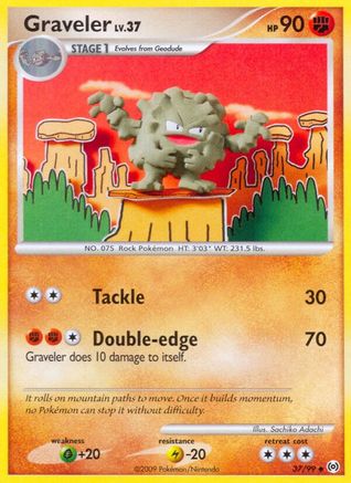 [PKM] Graveler (37/99) [Platinum: Arceus]