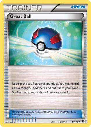 [PKM] Great Ball (93/98) [Black & White: Emerging Powers]