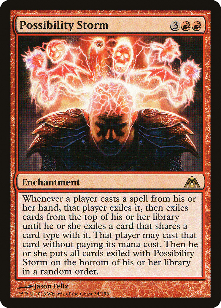 {R} Possibility Storm [Dragon's Maze][DGM 034]