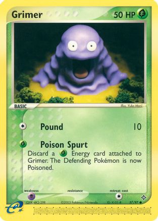 [PKM] Grimer (57/97) [EX: Dragon]
