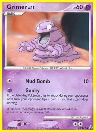 [PKM] Grimer (88/132) [Diamond & Pearl: Secret Wonders]