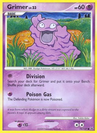 [PKM] Grimer (75/127) [Platinum: Base Set]