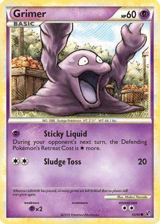 [PKM-C] Grimer (50/90) [HeartGold & SoulSilver: Undaunted]