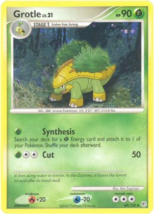 [PKM] Grotle (49/130) [Diamond & Pearl: Base Set]
