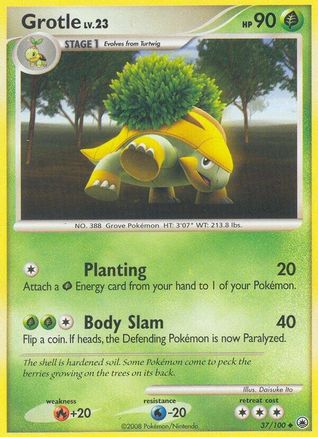 [PKM] Grotle (37/100) [Diamond & Pearl: Majestic Dawn]