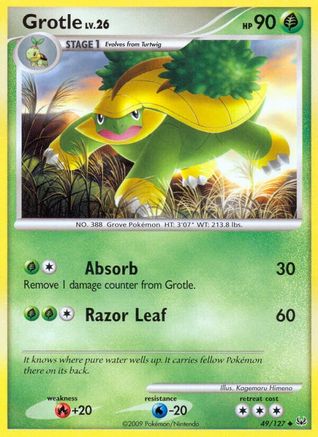 [PKM] Grotle (49/127) [Platinum: Base Set]