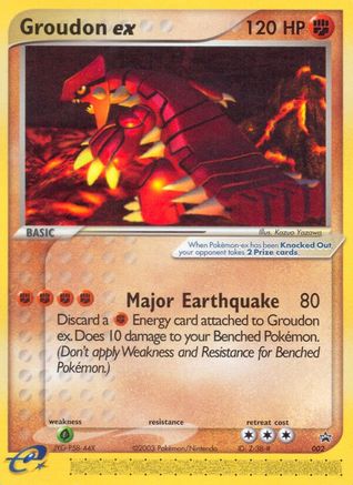 [PKM-R] Groudon ex (002) [Nintendo: Black Star Promos]