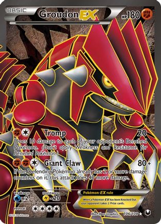 [PKM-R] Groudon EX (106/108) [Black & White: Dark Explorers]