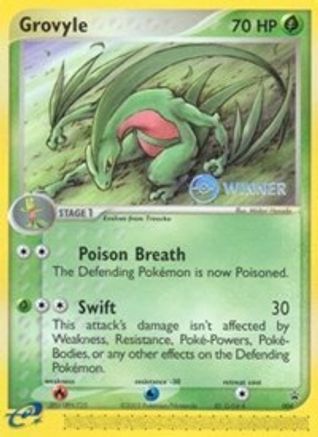 [PKM-R] Grovyle (004) [Nintendo: Black Star Promos]