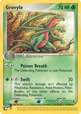 [PKM] Grovyle (31/109) [EX: Ruby & Sapphire]