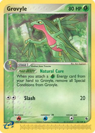 [PKM] Grovyle (32/109) [EX: Ruby & Sapphire]
