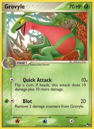 [PKM] Grovyle (7/17) [POP Series 4]