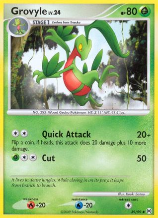 [PKM-C] Grovyle (39/99) [Platinum: Arceus]