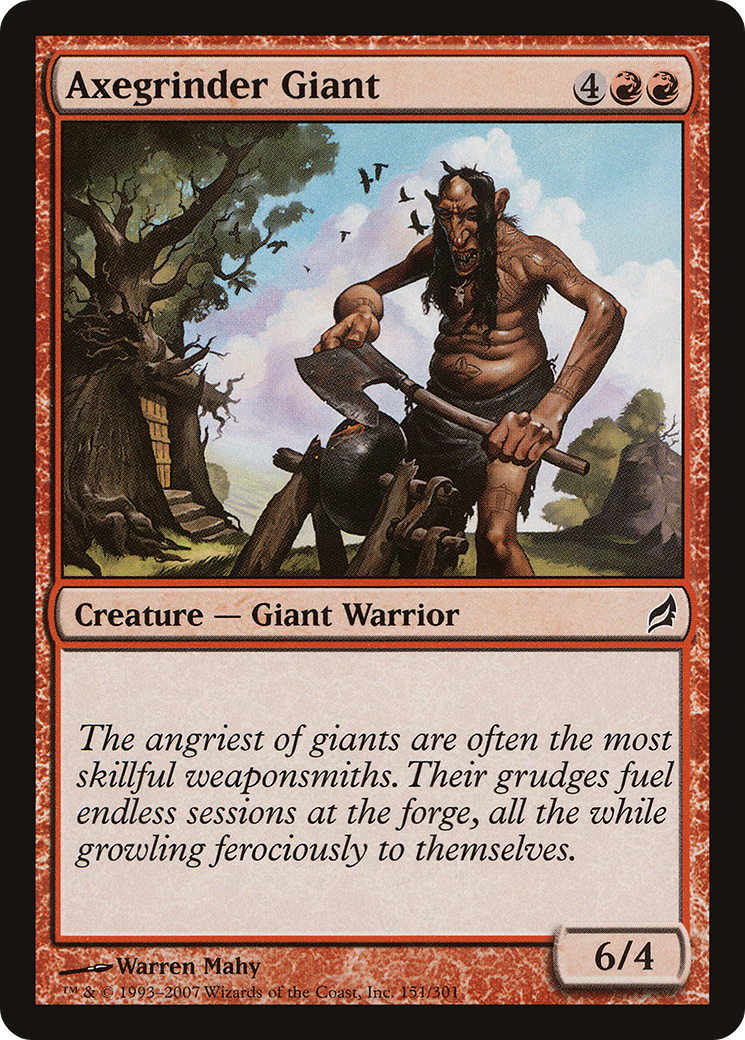 {C} Axegrinder Giant [Lorwyn][LRW 151]