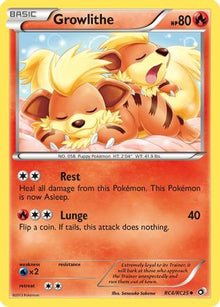 [PKM] Growlithe (RC4/RC25) [Black & White: Legendary Treasures]