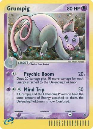 [PKM-R] Grumpig (6/97) [EX: Dragon]