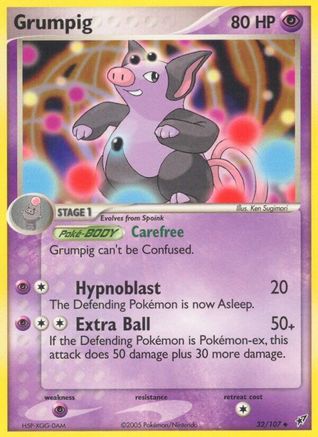 [PKM] Grumpig (32/107) [EX: Deoxys]