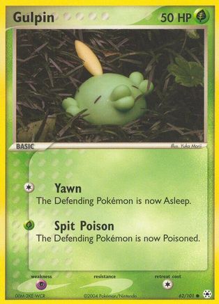 [PKM] Gulpin (62/101) [EX: Hidden Legends]
