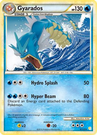 [PKM] Gyarados (4/123) [HeartGold & SoulSilver: Base Set]