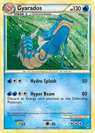 [PKM] Gyarados (7/95) [HeartGold & SoulSilver: Call of Legends]