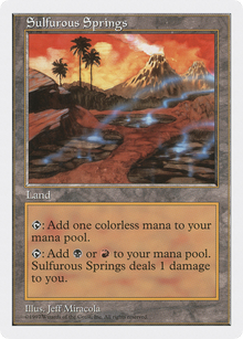 {R} Sulfurous Springs [Fifth Edition][5ED 424]