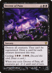 {R} Decree of Pain [Commander 2013][C13 072]