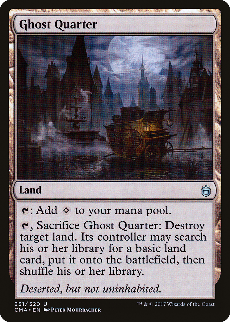{C} Ghost Quarter [Commander Anthology][CMA 251]