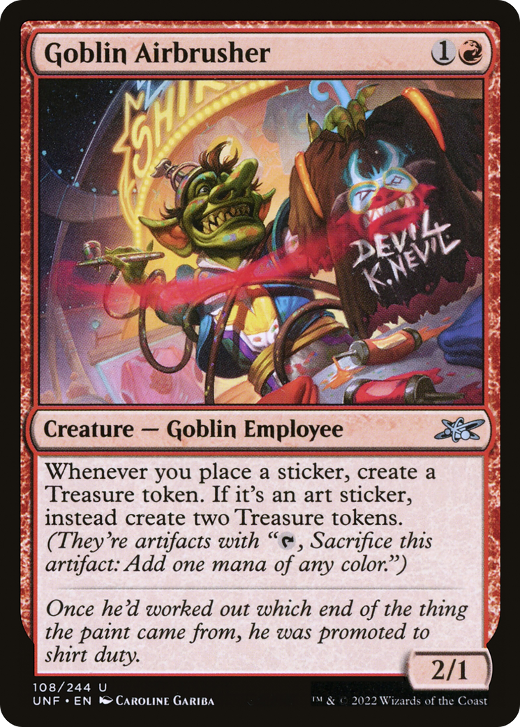 {C} Goblin Airbrusher [Unfinity][UNF 108]