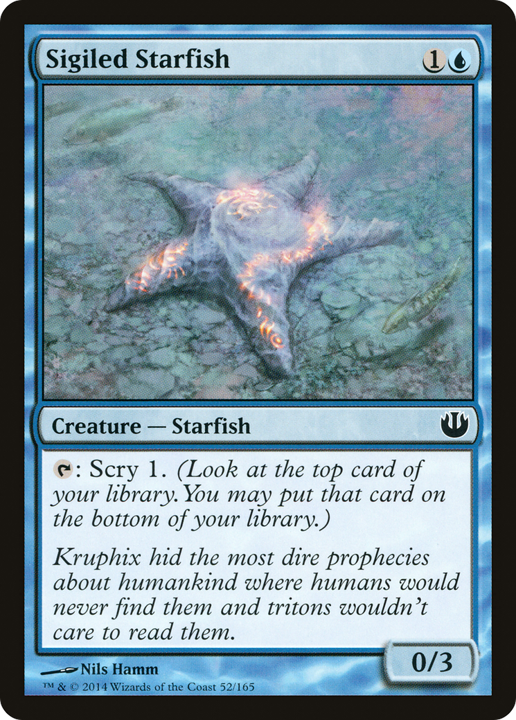 {C} Sigiled Starfish [Journey into Nyx][JOU 052]