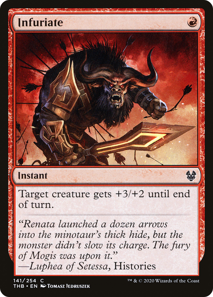 {C} Infuriate [Theros Beyond Death][THB 141]